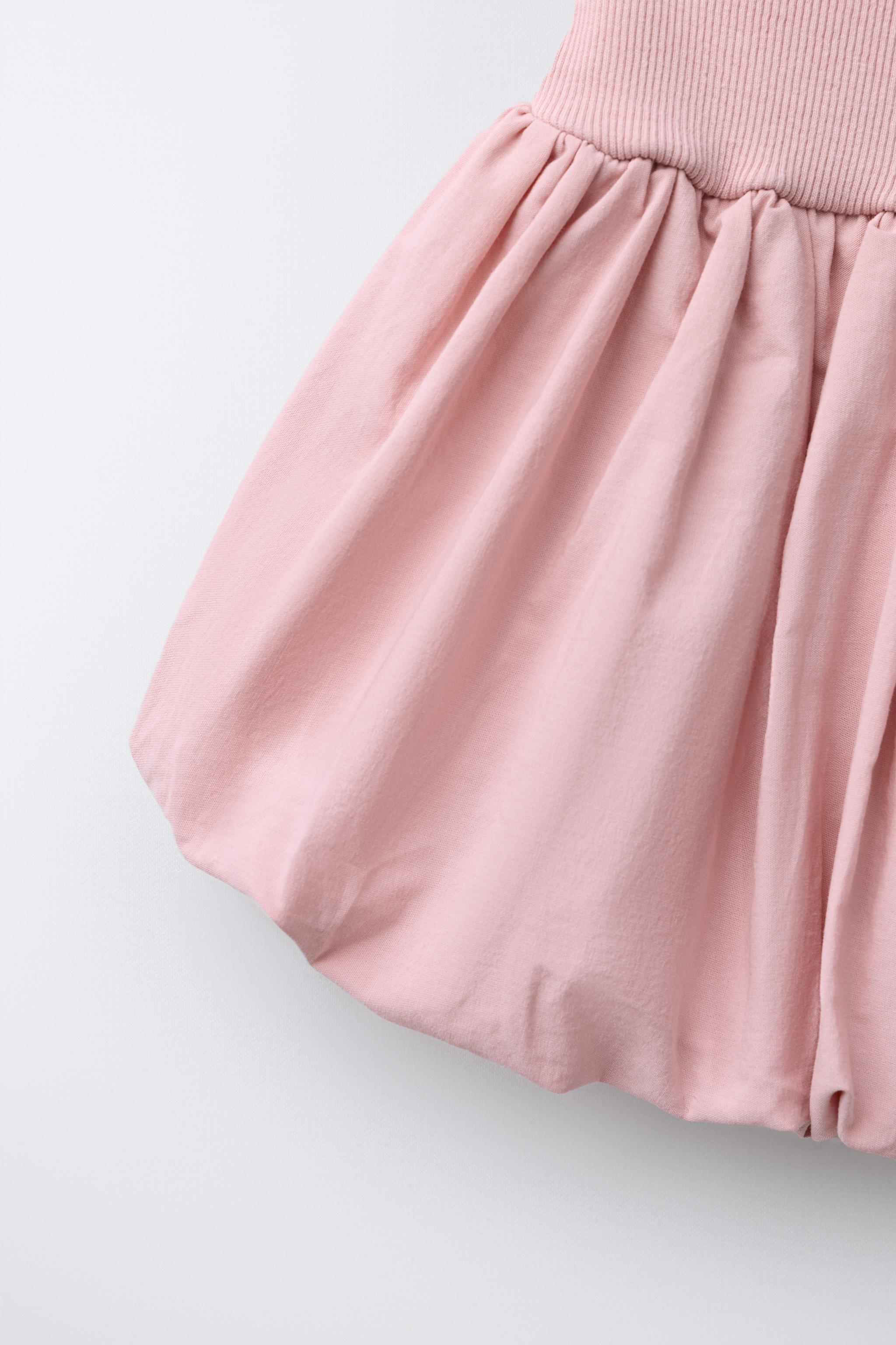 BALLOON SKIRT - Chalk pink | ZARA South Africa