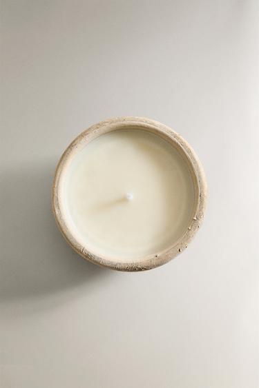 (100 G) BOUGIE PARFUMÉE GOLDEN CUIR - Moutarde de Zara - Image 3
