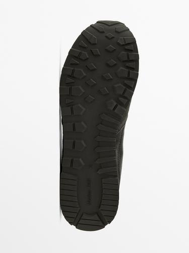 Deportivo napa piel soft - Negro de Zara - Imagen 0