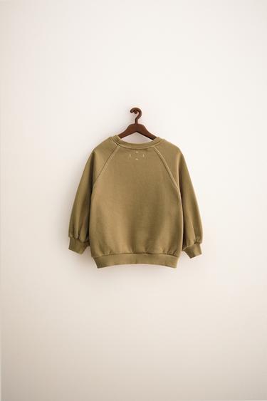 ZARA TIMELESS - RAGLAN SWEATSHIRT - Khaki by Zara - Image 1