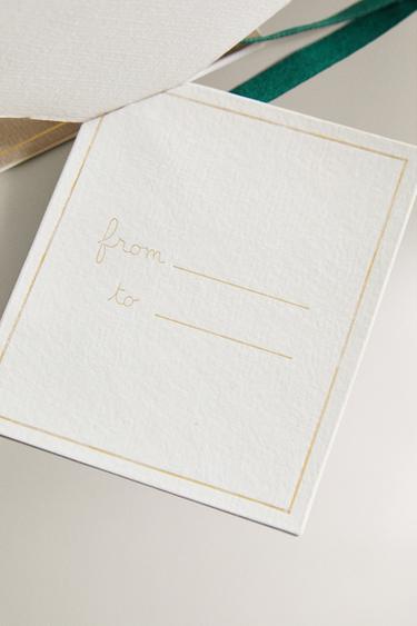 LOT ÉTIQUETTES CADEAUX LIVRES NOËL (LOT DE 10) - Multicolore de Zara - Image 2