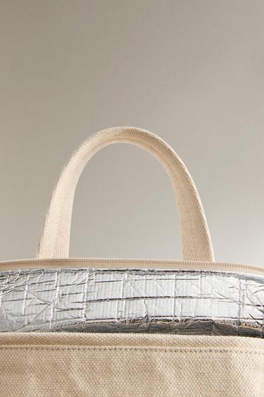 PORTABLE LUNCH BOX - Ecru White by Zara - Image 3