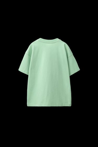 PLAIN T-SHIRT - Light green by Zara