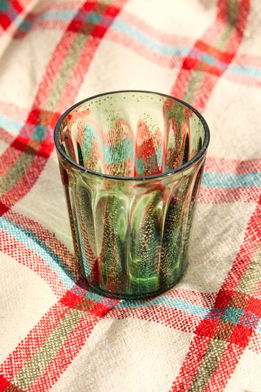 BECHER ACRYLGLAS MIT BLASEN - Grün von Zara - Bild 0