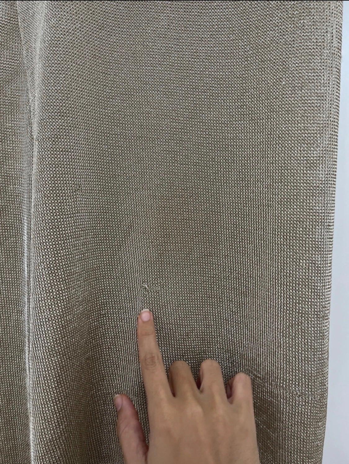 METALLIC THREAD KNIT DRESS - Image 4