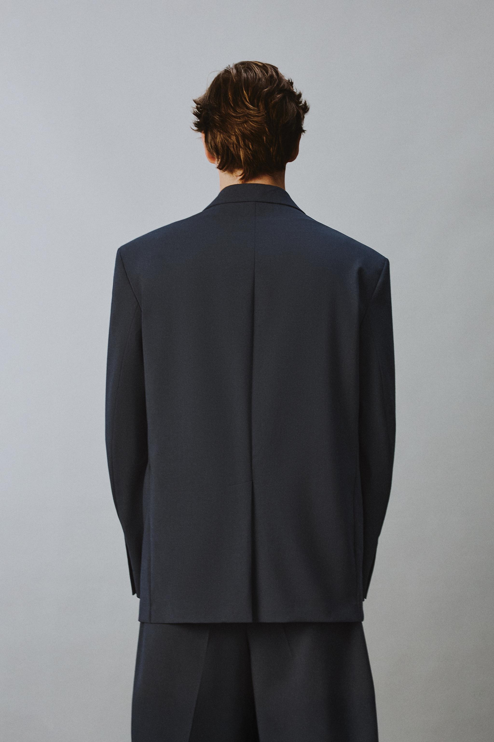 RELAXED FIT SUIT BLAZER