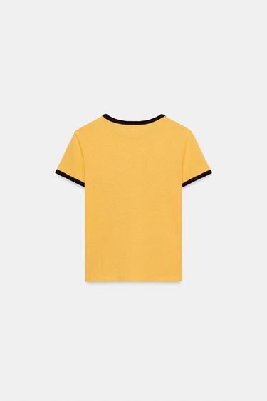 T-SHIRT DAVID BOWIE® - Jaune de Zara - Image 4