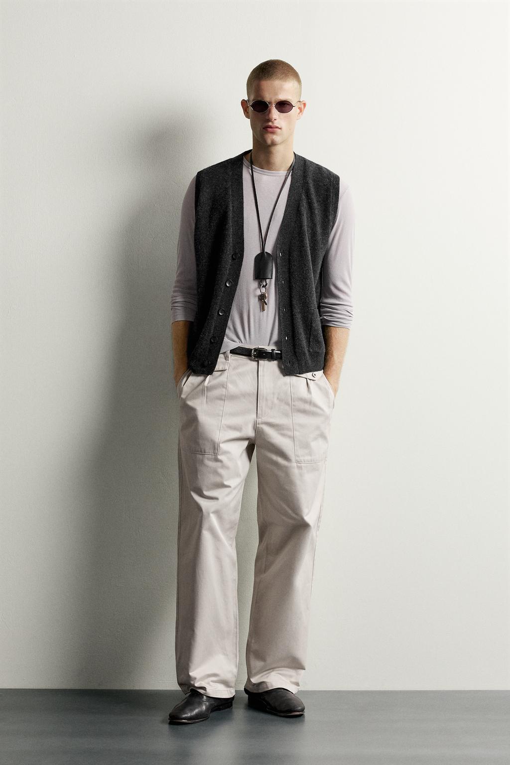 100% WOOL KNIT VEST