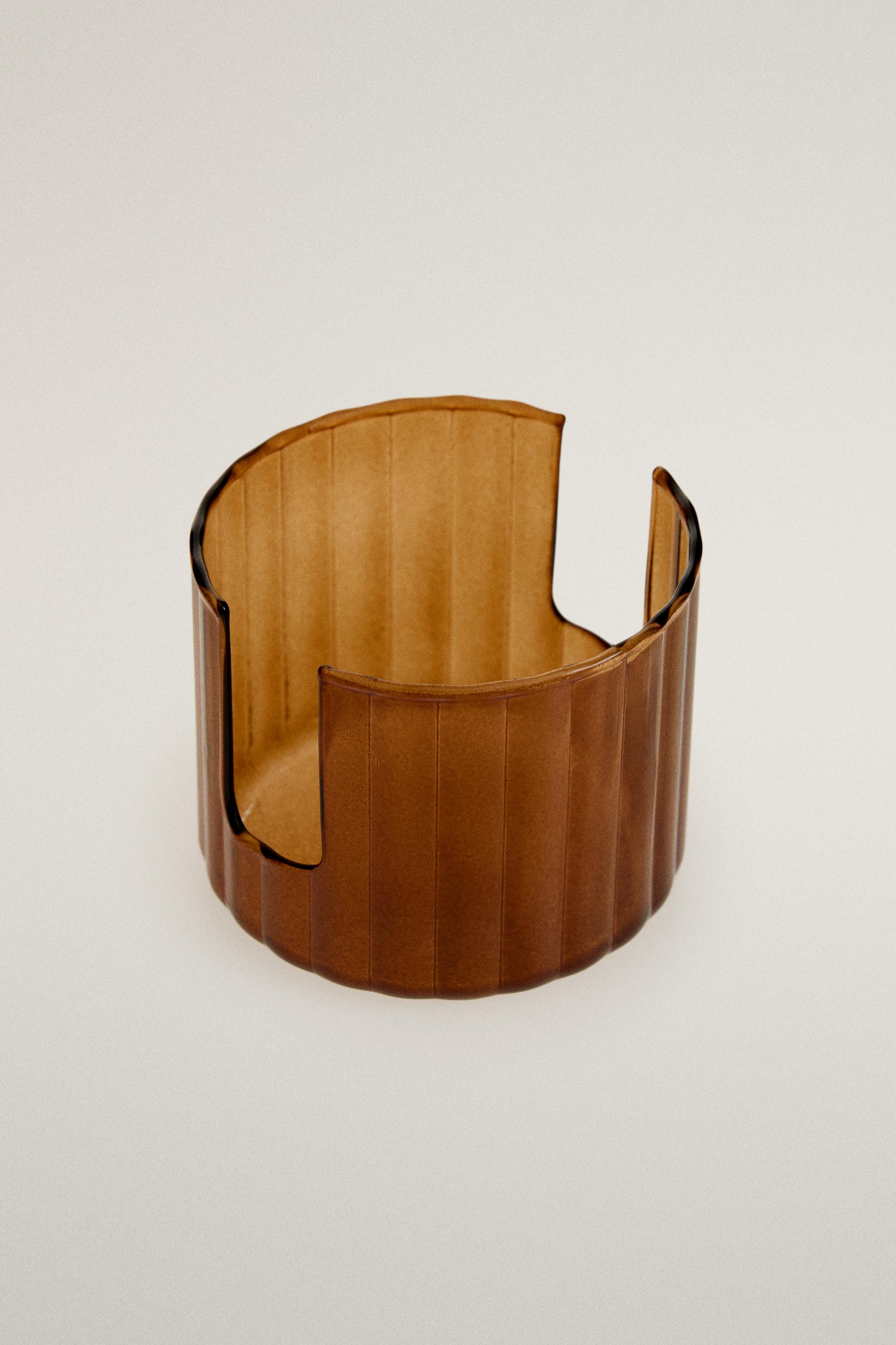 BOROSILICATE SPONGE HOLDER — Brown