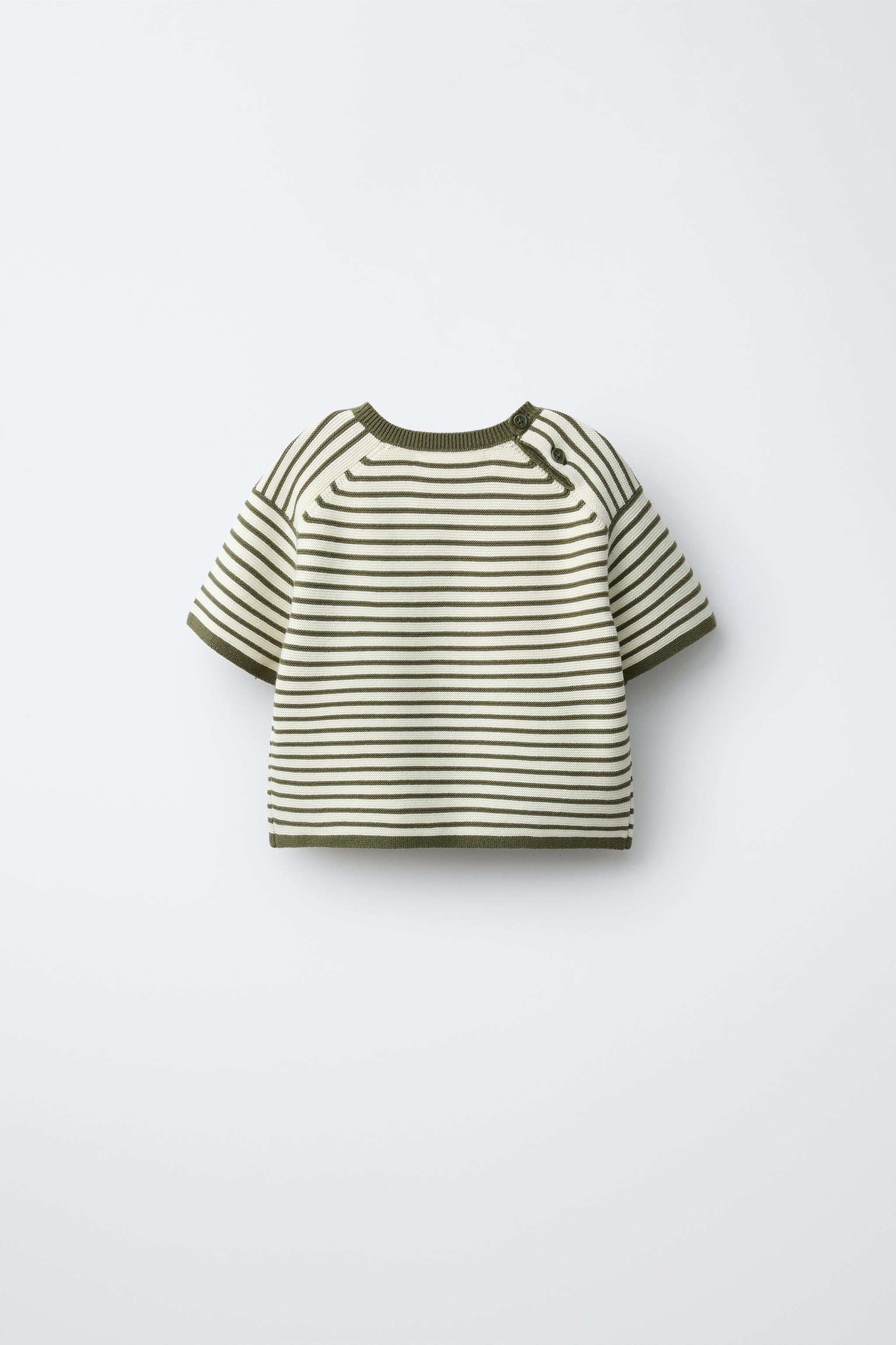STRIPED KNIT SWEATER