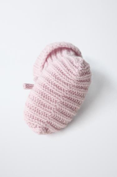 CASHMERE BOOTIES - Pink by Zara - Image 4