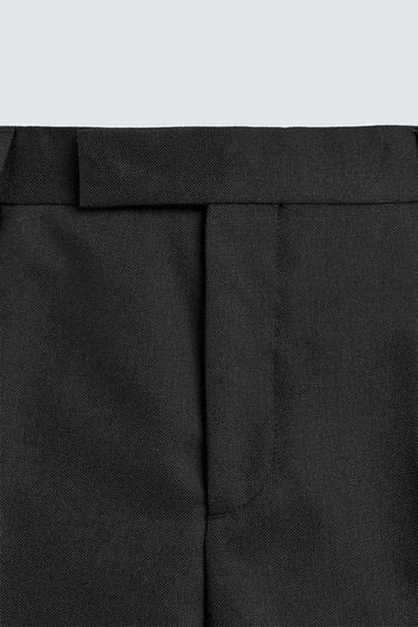 AARON LEVINE X ZARA WOOL TUXEDO TROUSERS - Black by Zara - Image 6