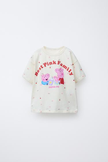 Zara T-SÄRK PEPPA PIG™ - Määrdunudvalge