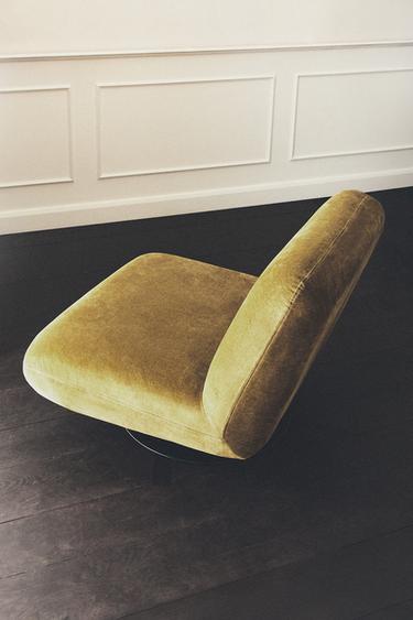 Zara SWIVEL ACCENT CHAIR - 橄欖綠