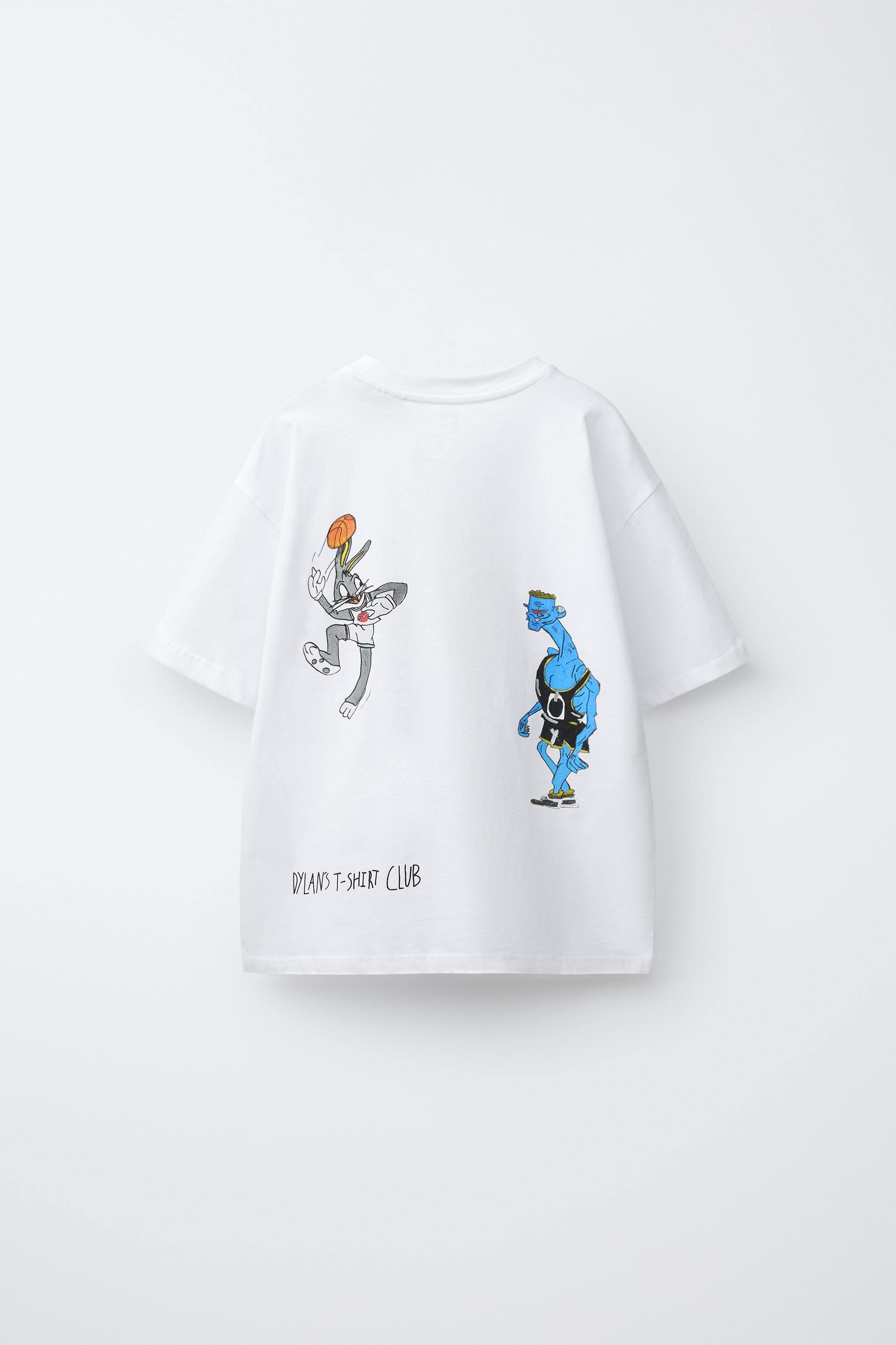T-SHIRT ILLUSTRATION SPACE JAM™ & © X DYLAN´S CLUB ZARA