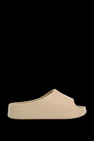 FLATFORM SANDALS - Beige by Zara - Image 0