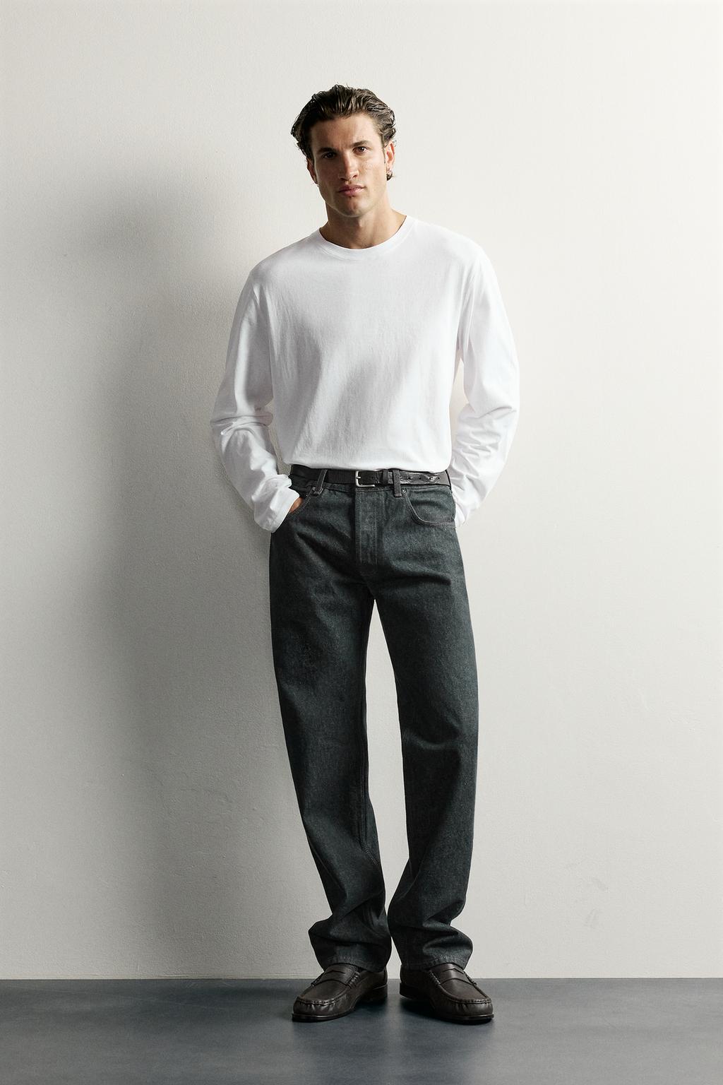 RELAXED FIT LONG SLEEVE T-SHIRT