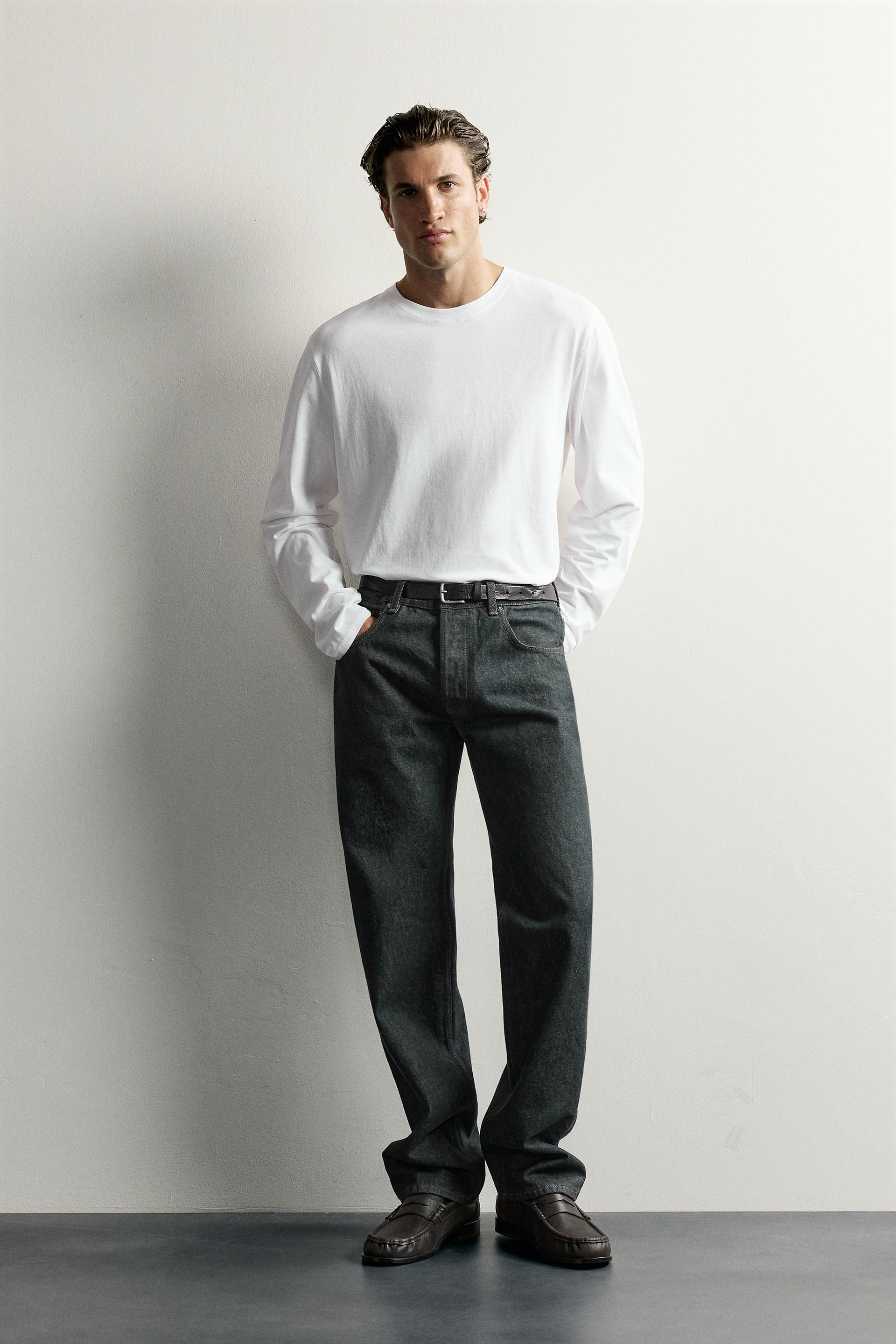 Relaxed Fit Long Sleeve T-Shirt