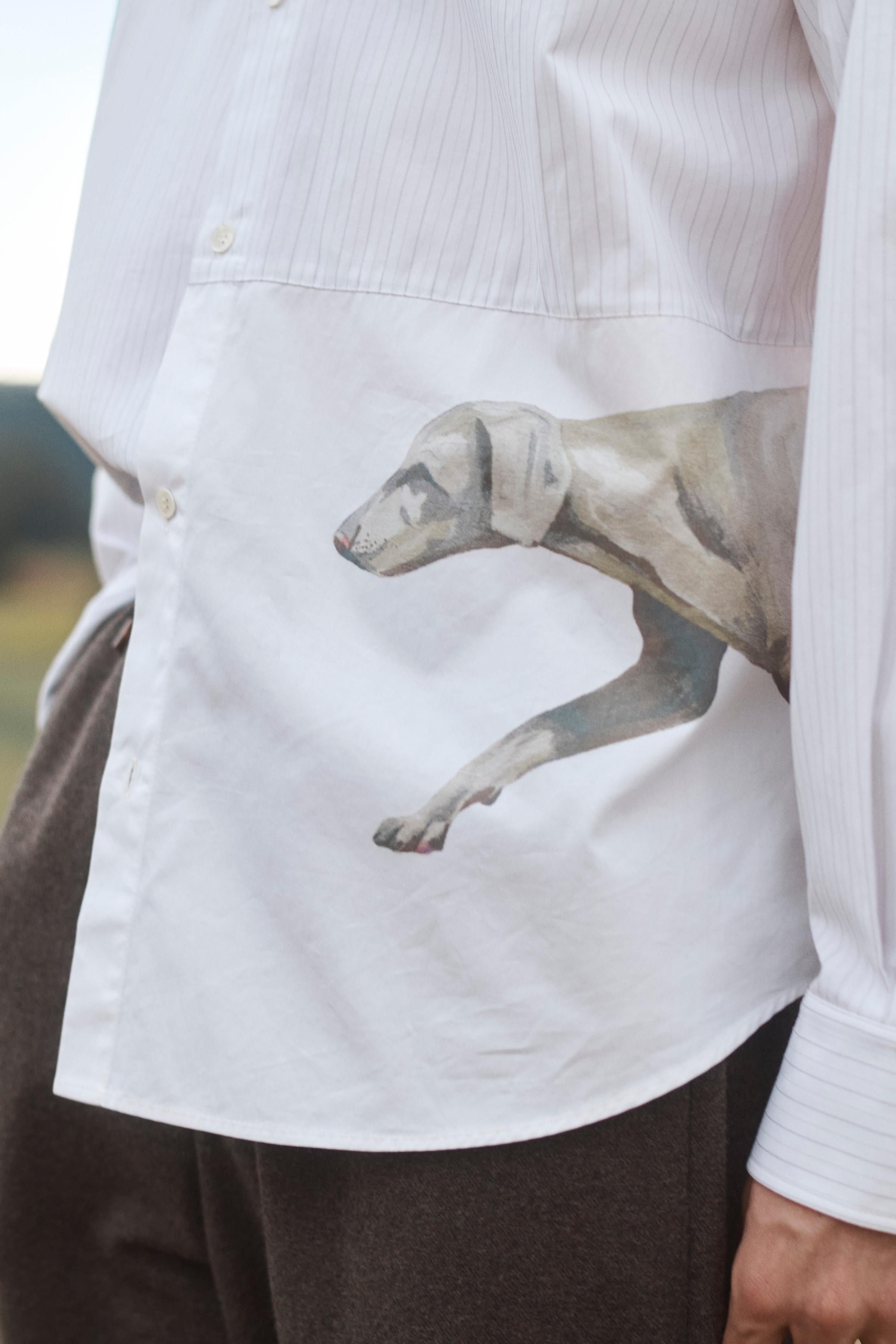 CHEMISE RAYURES PATCHWORK IMPRIMÉ ÉDITION LIMITÉE