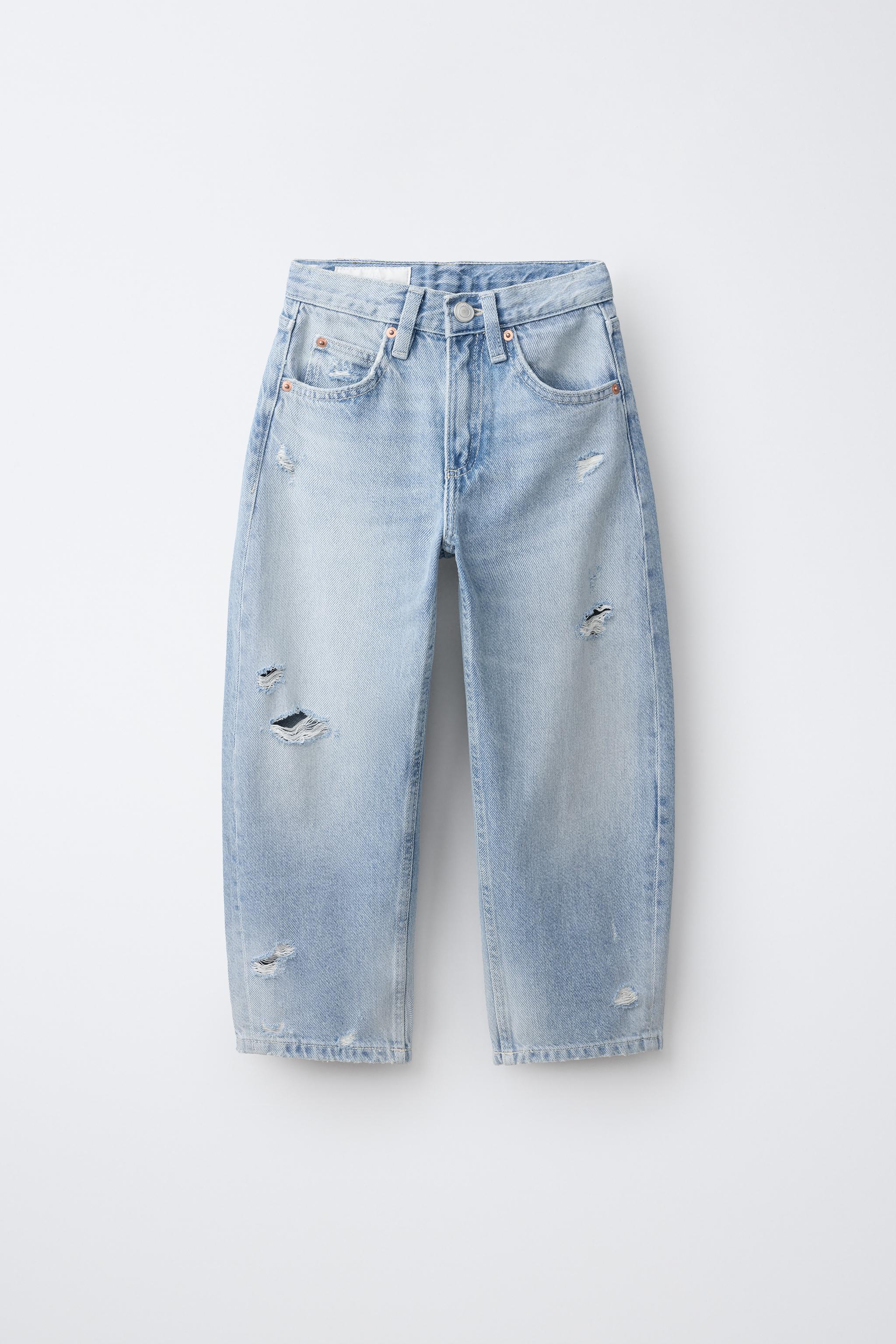 BARREL JEANS — Light blue