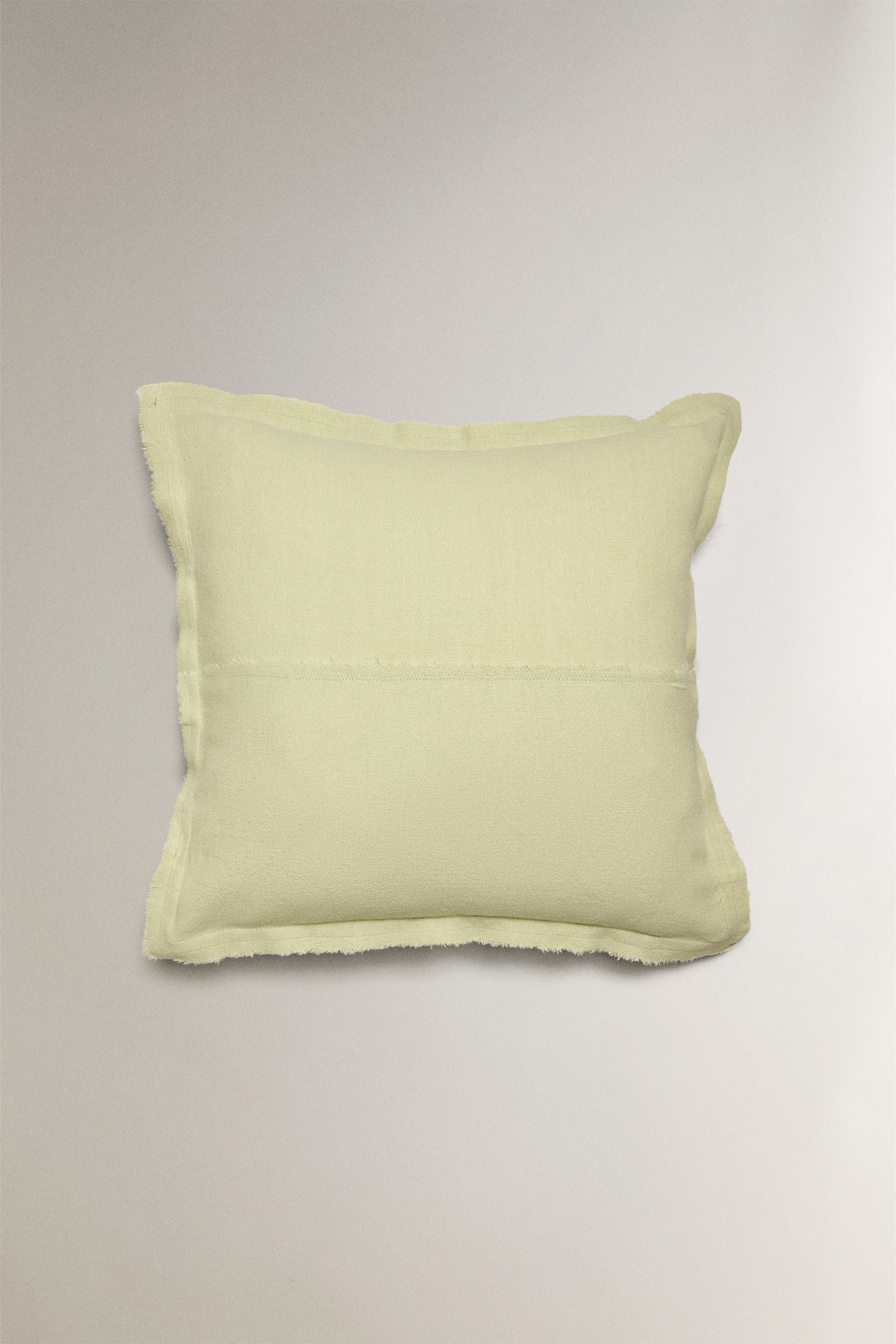 HOUSSE DE COUSSIN FRANGES