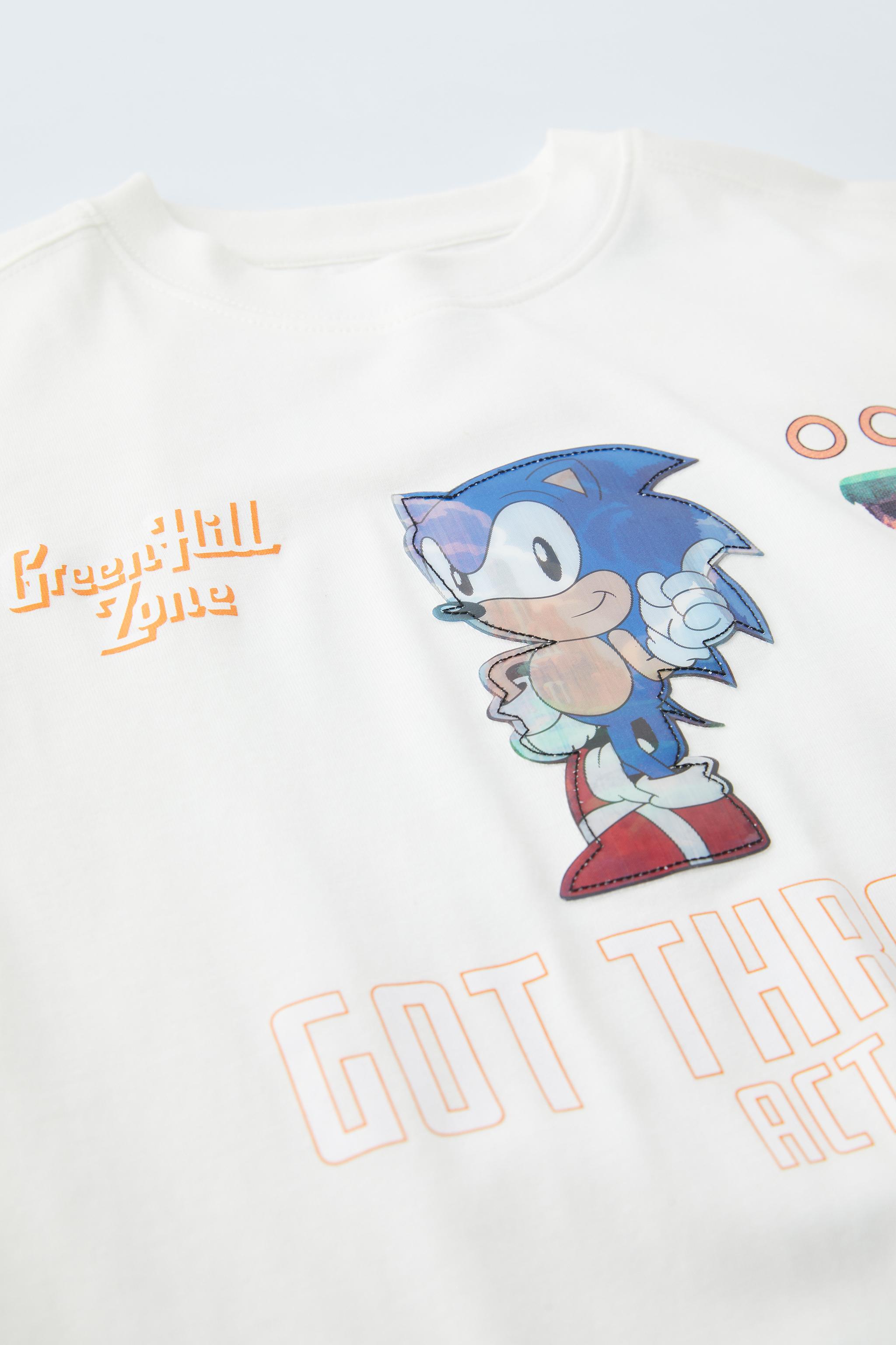 Camiseta sonic niño zara sale