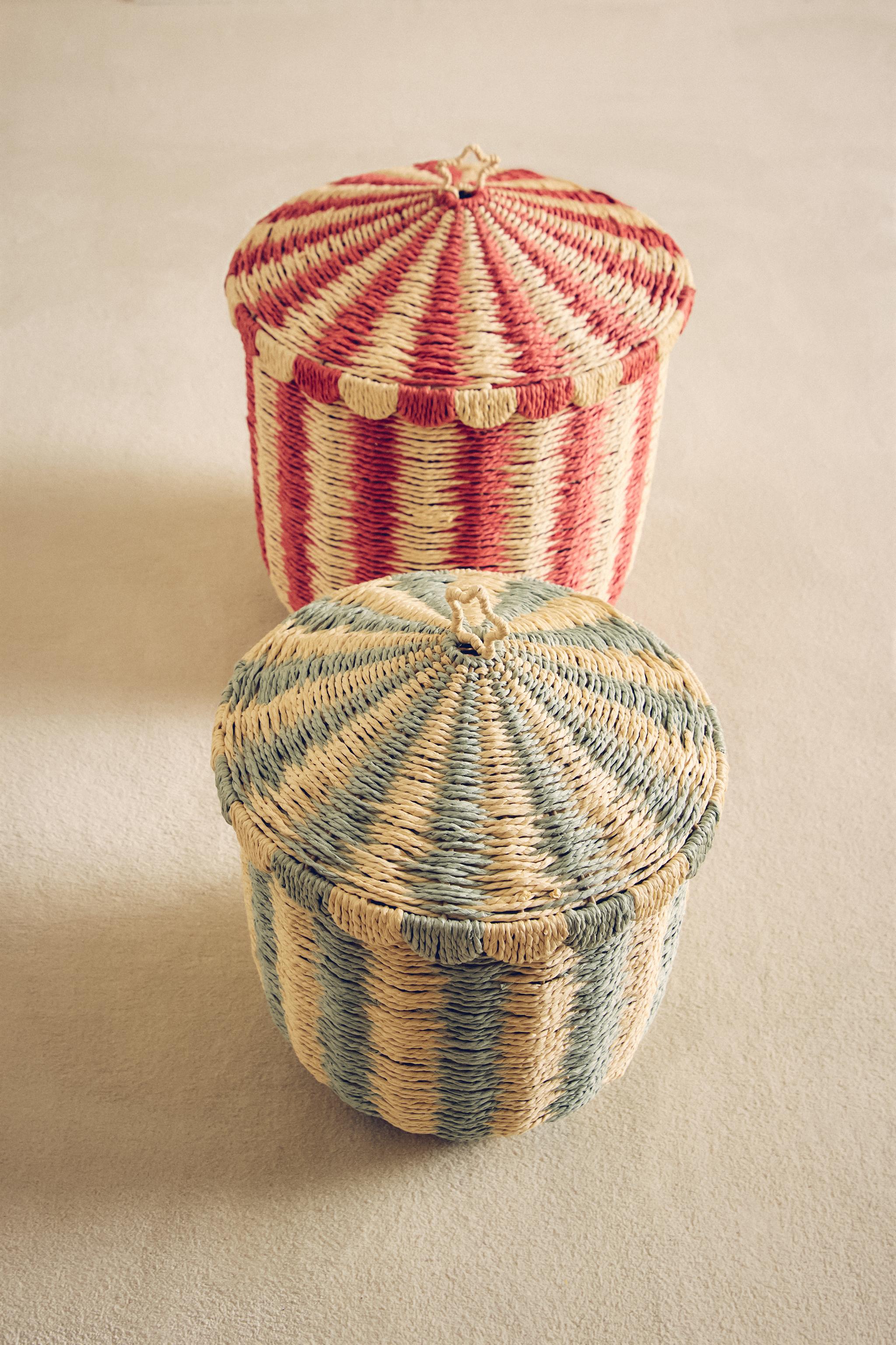 PANIER ENFANT PAPIER CIRQUE