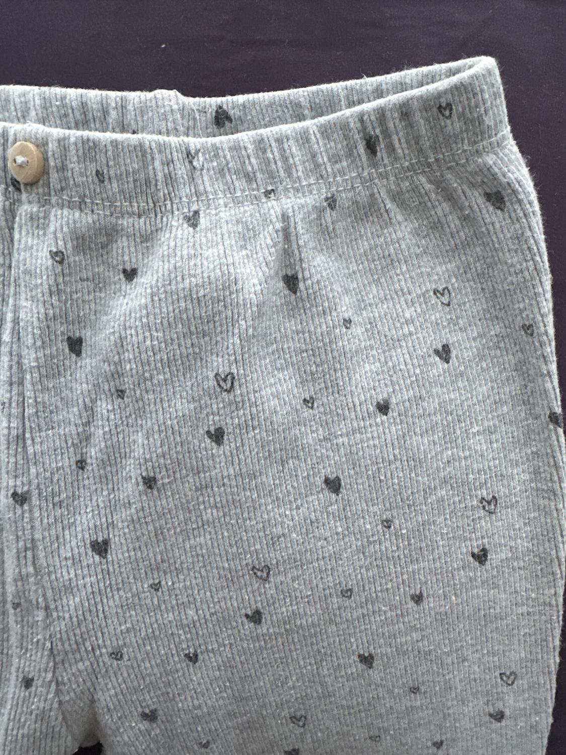 RIBBED HEART LEGGINGS - Image 5