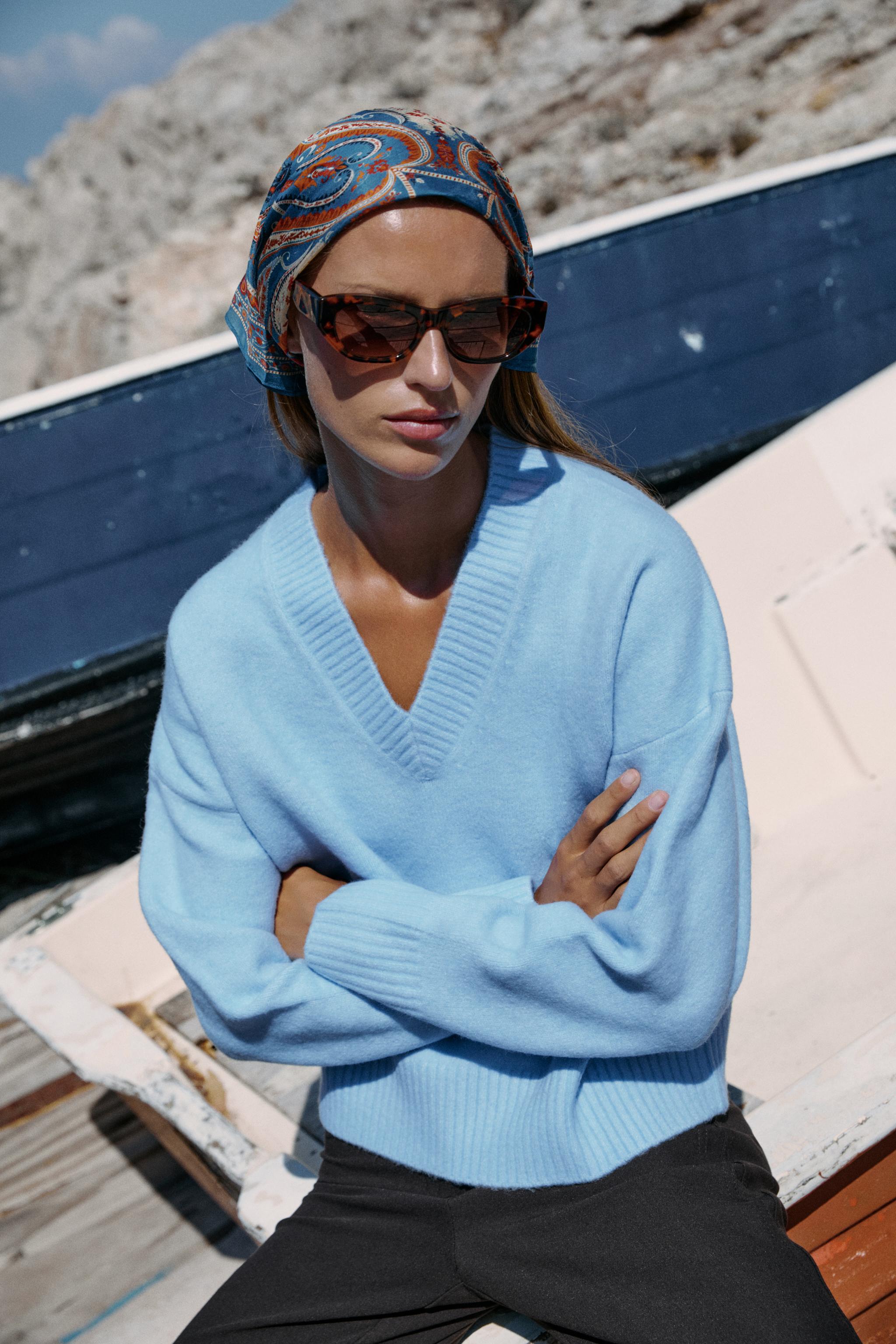 Женские свитеры Zara SOFT-KNIT JUMPER — фото 2