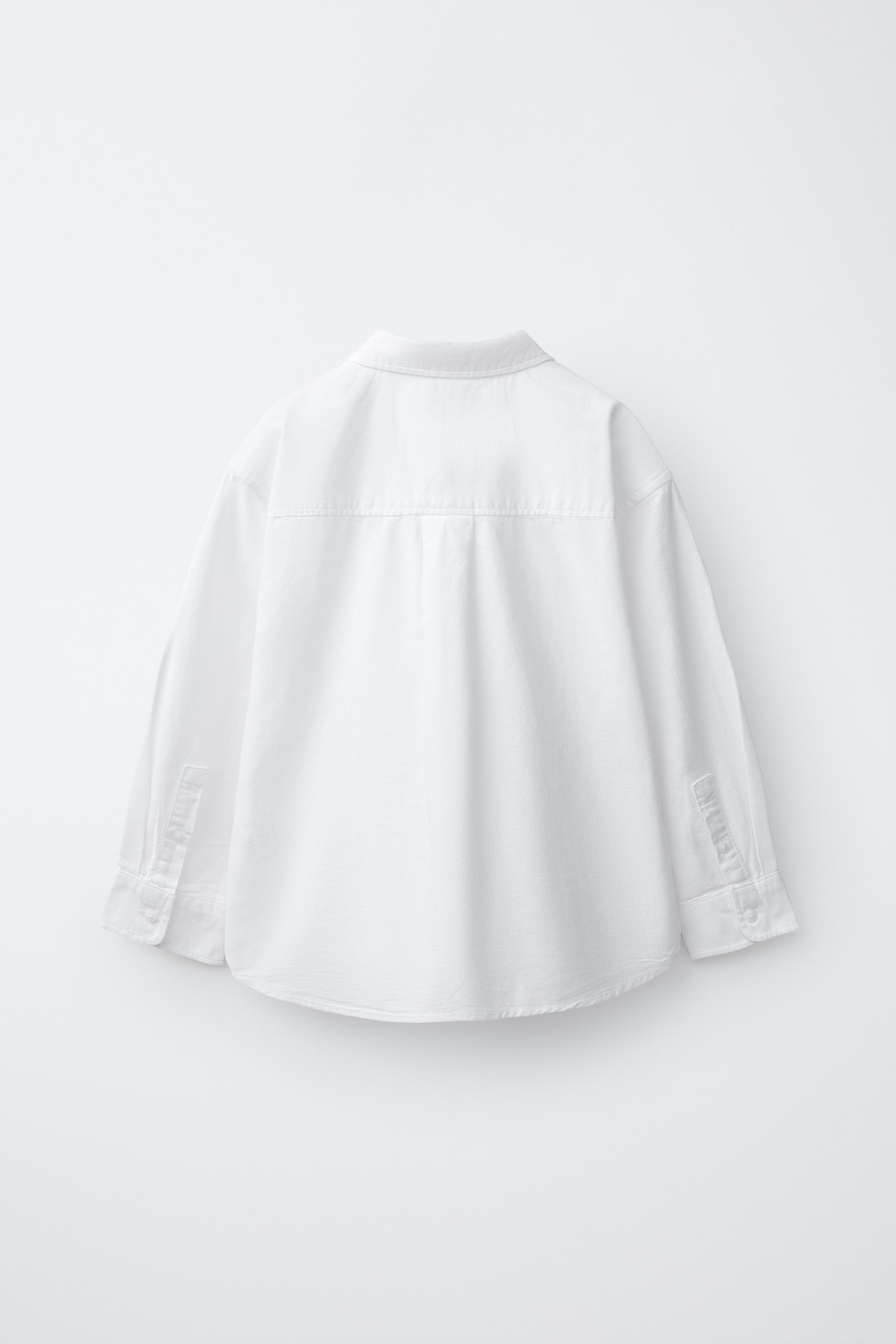Zara SOLID OXFORD SHIRT — фото 2