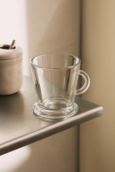 TRANSPARENT GLASS CAPPUCCINO CUP -  by Zara - Image 12