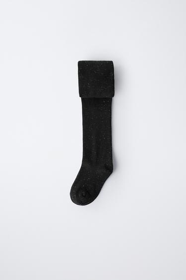 SHIMMER TIGHTS - Black by Zara - Image 3
