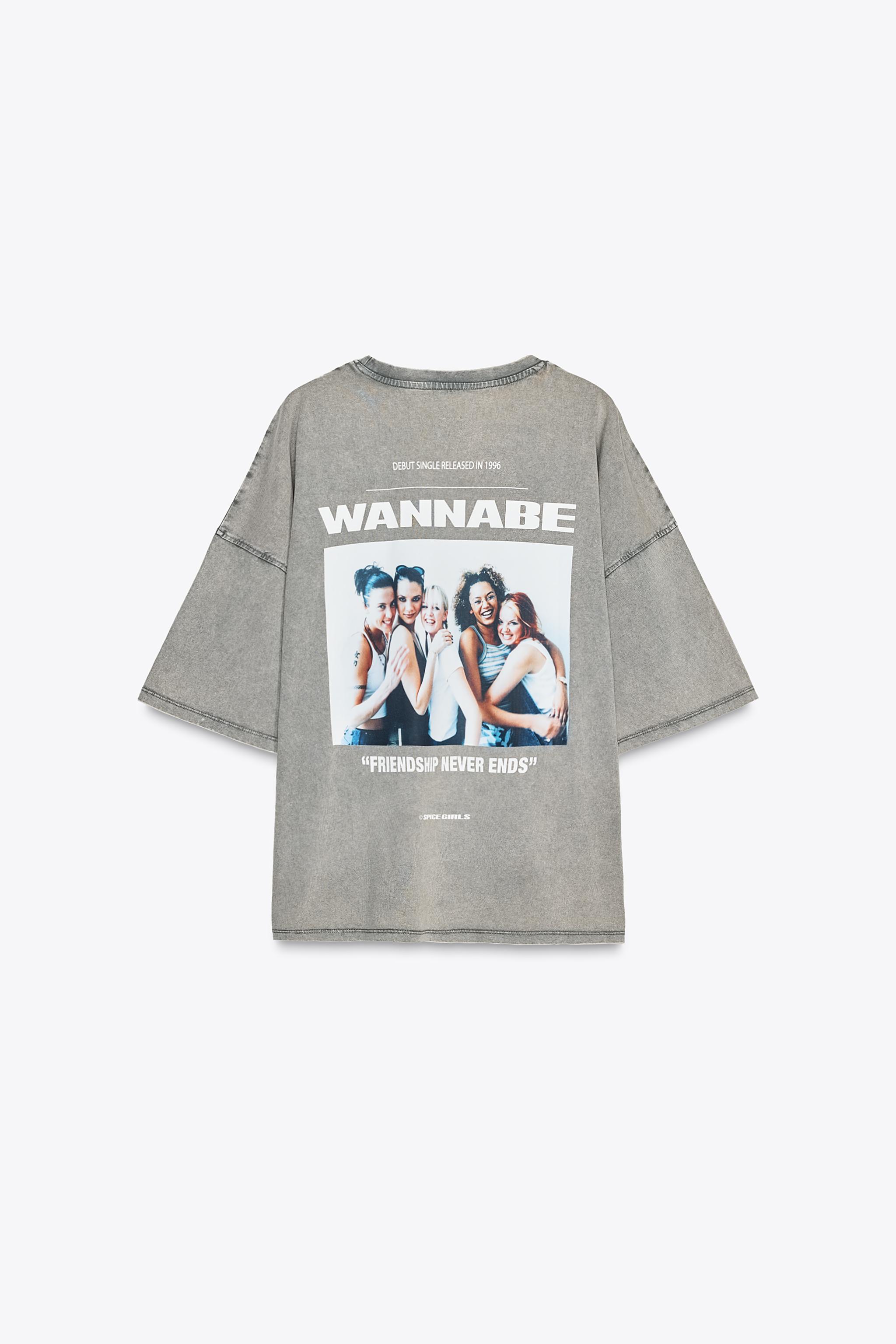 スペイン発送 ZARA レーシングウォッシュプリントTシャツ 最新作 スペイン発送 ZARA ウォッシュドプリントニットTシャツ 今季新作
