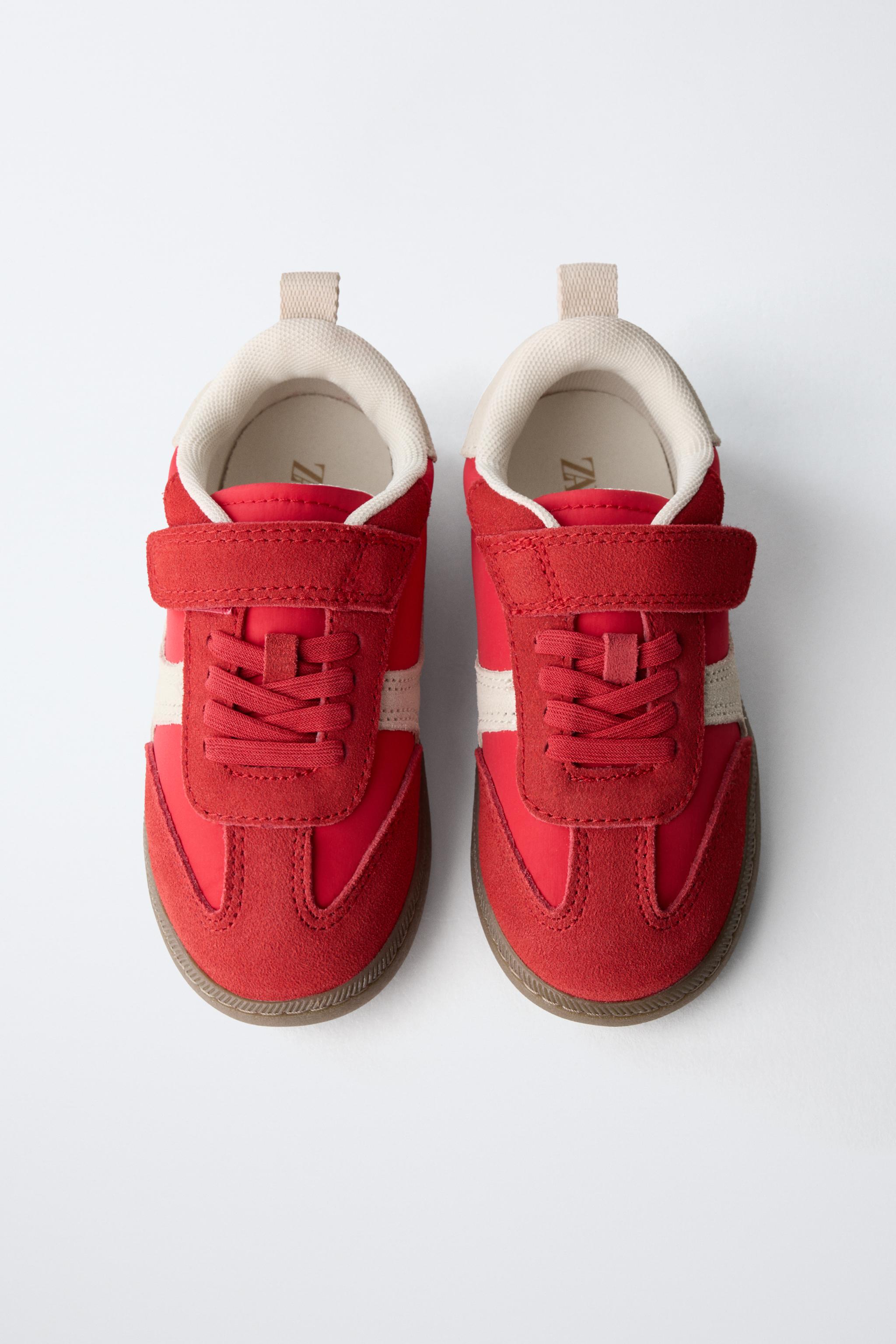 SPLIT SUEDE SNEAKERS