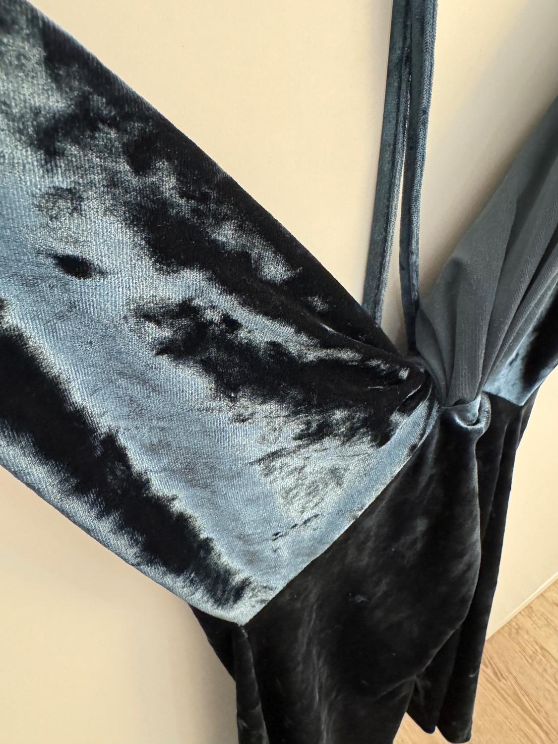 VELVET MINI DRESS - Image 3