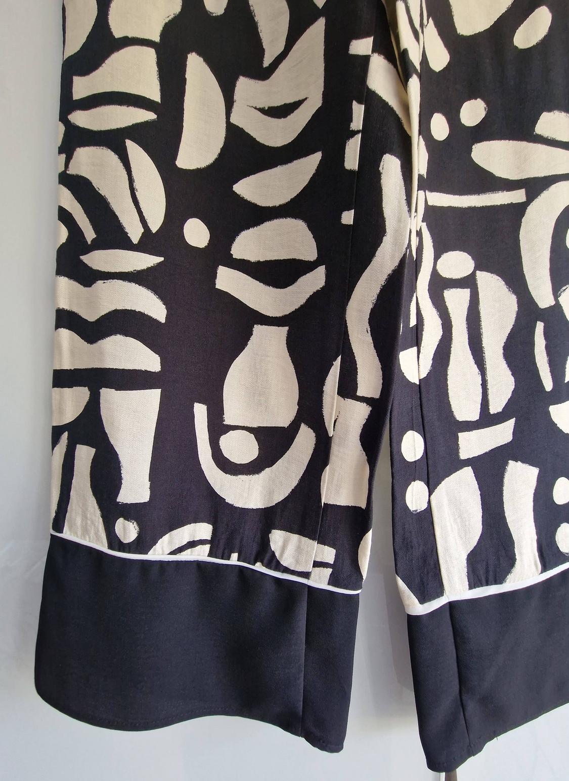 PRINTED STRAIGHT-CUT TROUSERS - Image 3
