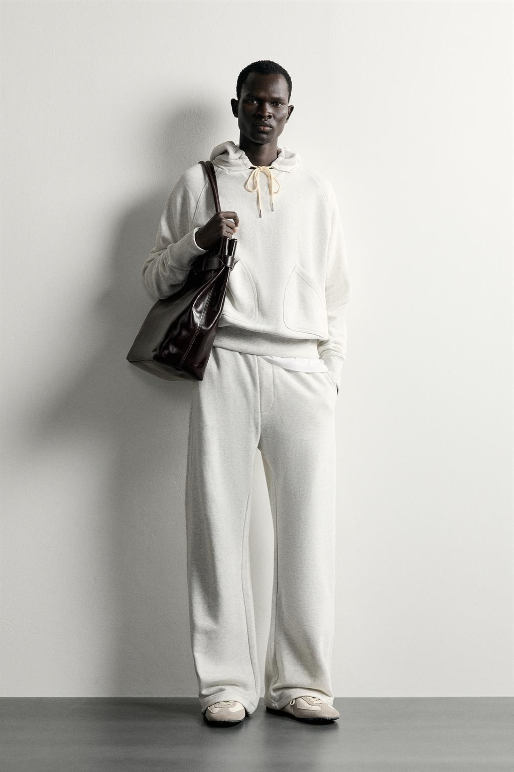RELAXED FIT TRACKSUIT TROUSERS