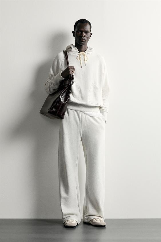 RELAXED FIT JOGGER TROUSERS - Light grey by Zara - Image 0