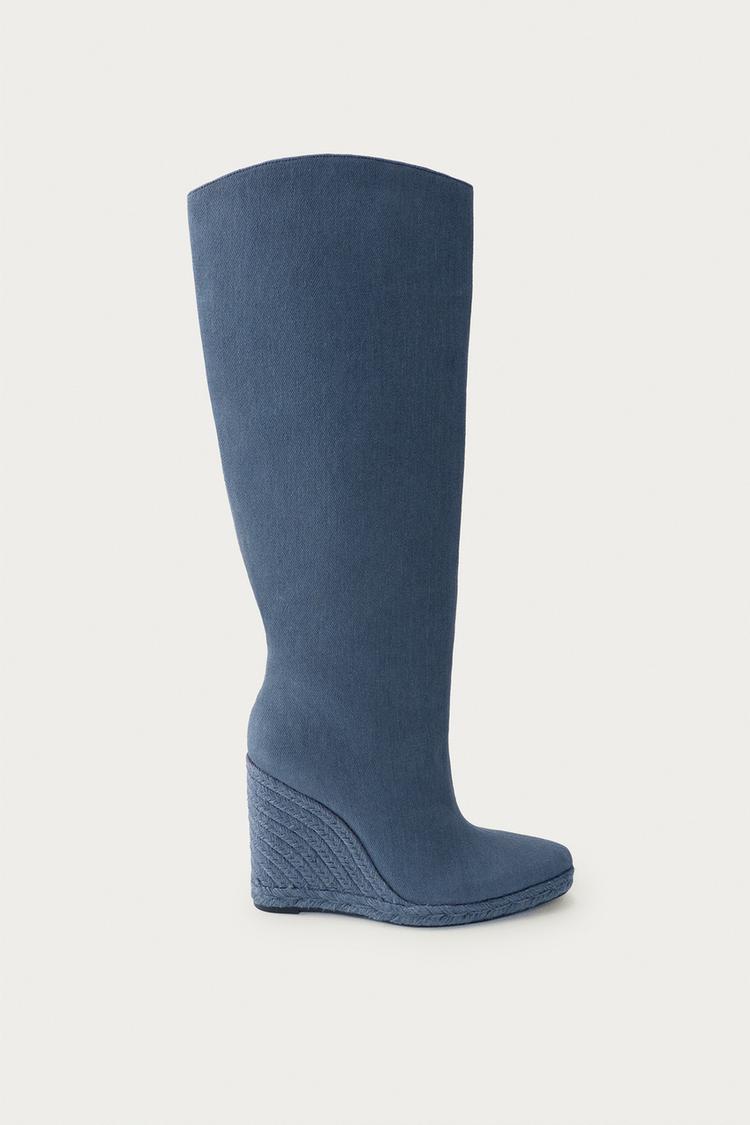 BOTAS DE CUÑA MARISA BERENSON X ZARA 2