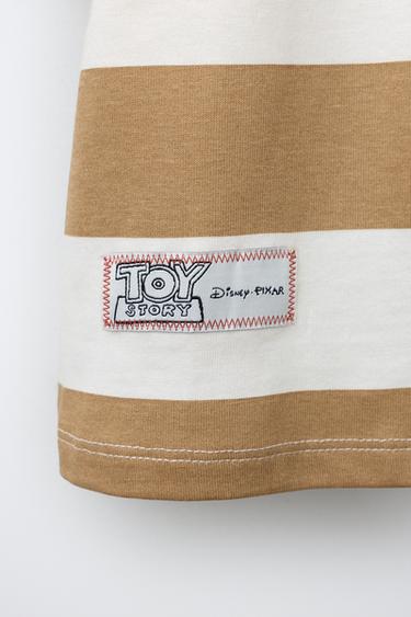 TOY STORY © DISNEY PIXAR STRIPED PATCH T-SHIRT - Light brown by Zara - Image 3