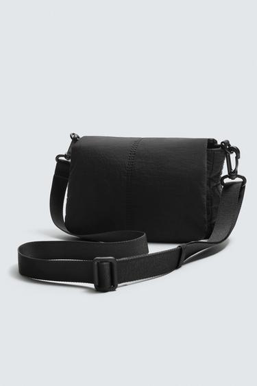 SAC BANDOULIÈRE EN NYLON - Noir de Zara - Image 6