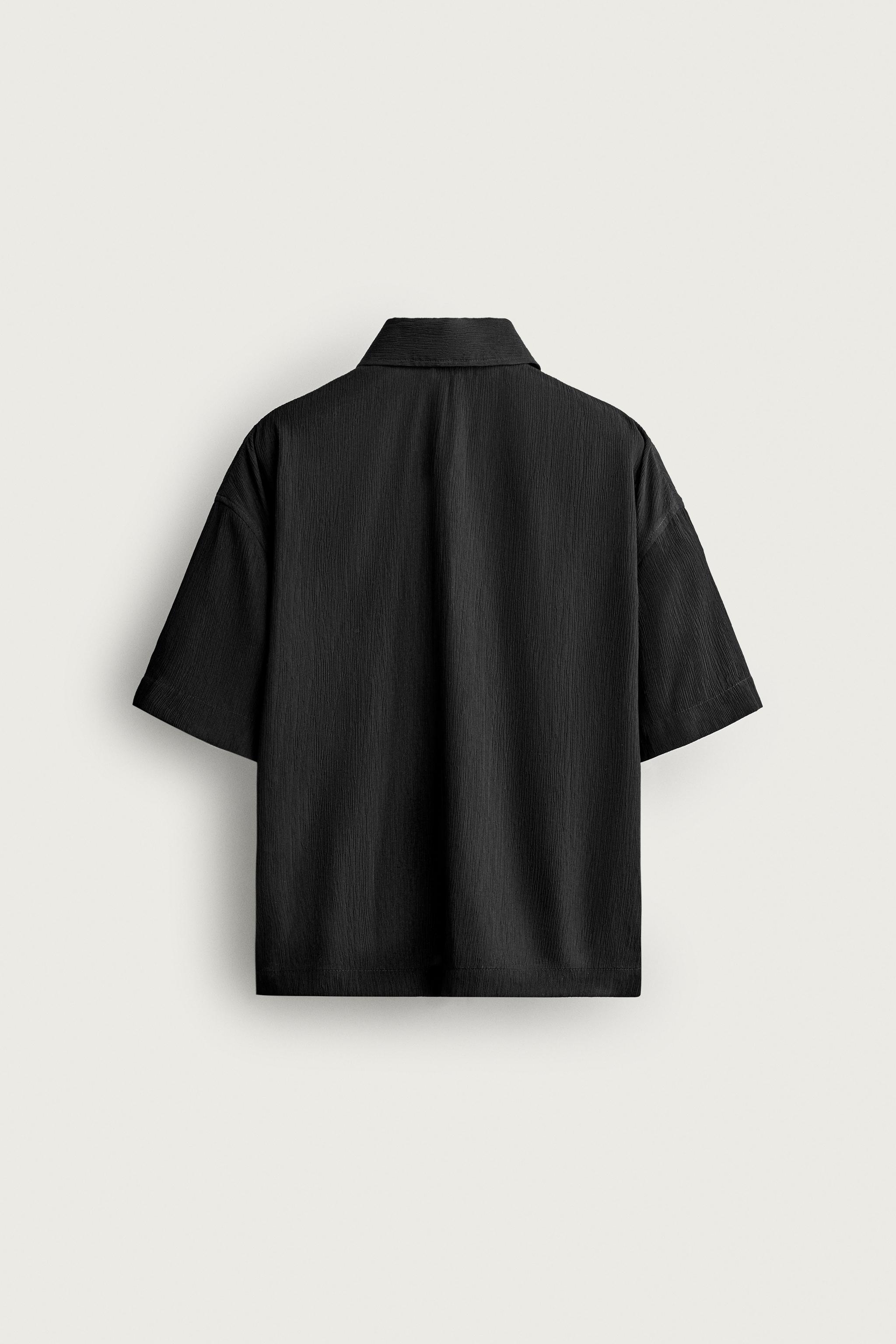 TEXTURED RELAXED FIT SHIRT