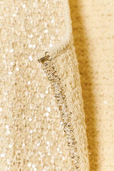 SEQUIN CARDIGAN - Butter by Zara - Image 7