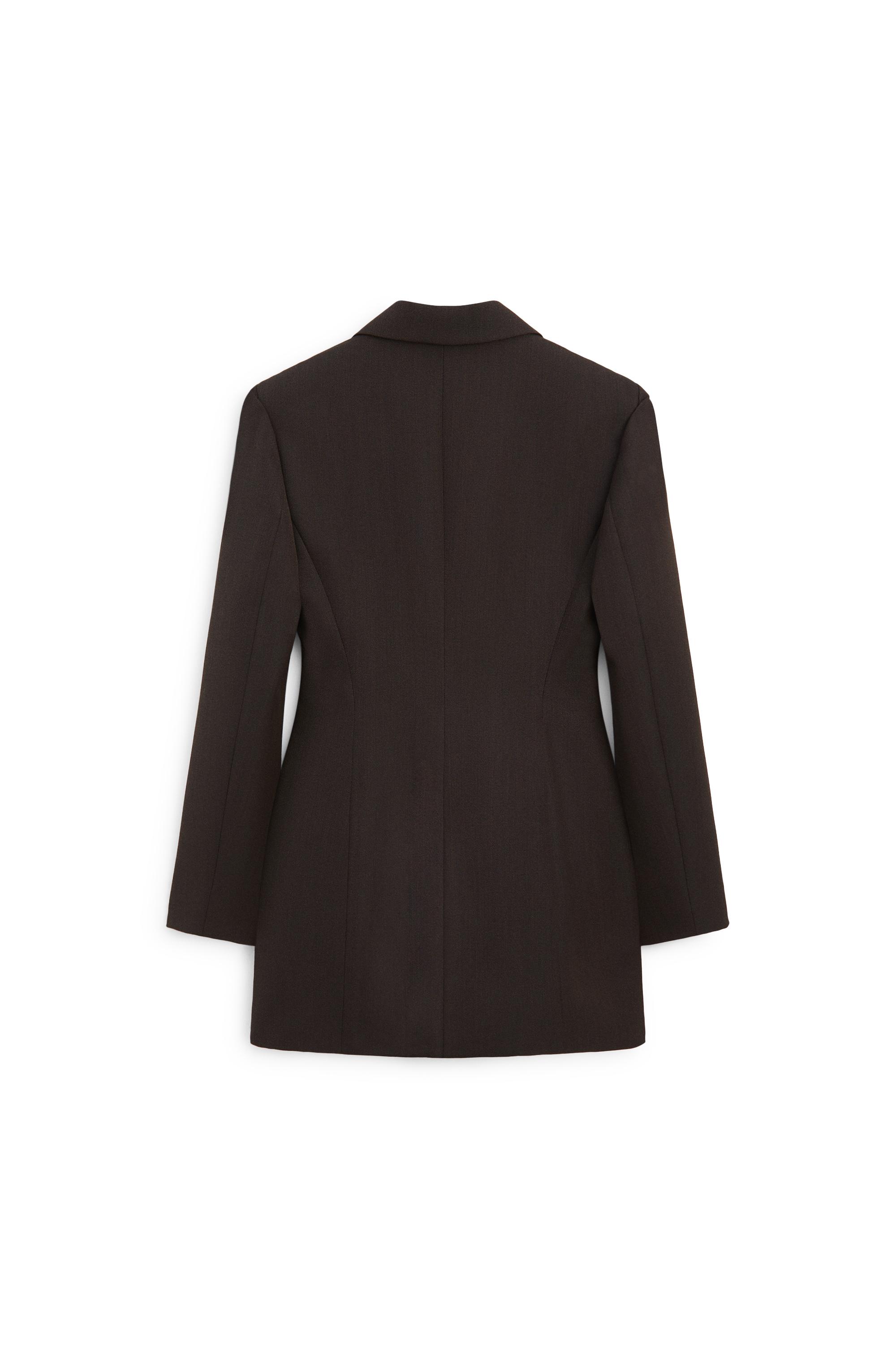 100% wool button detail blazer - LIMITED EDITION