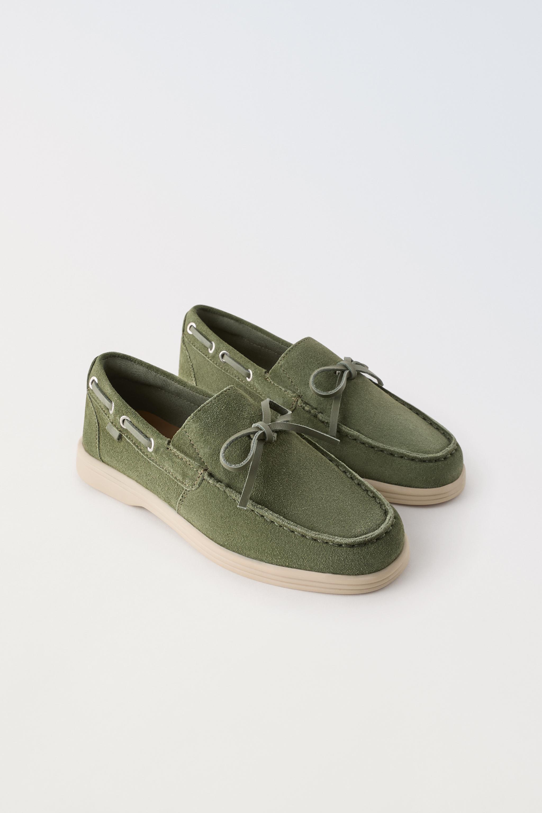 Zara store boat shoes