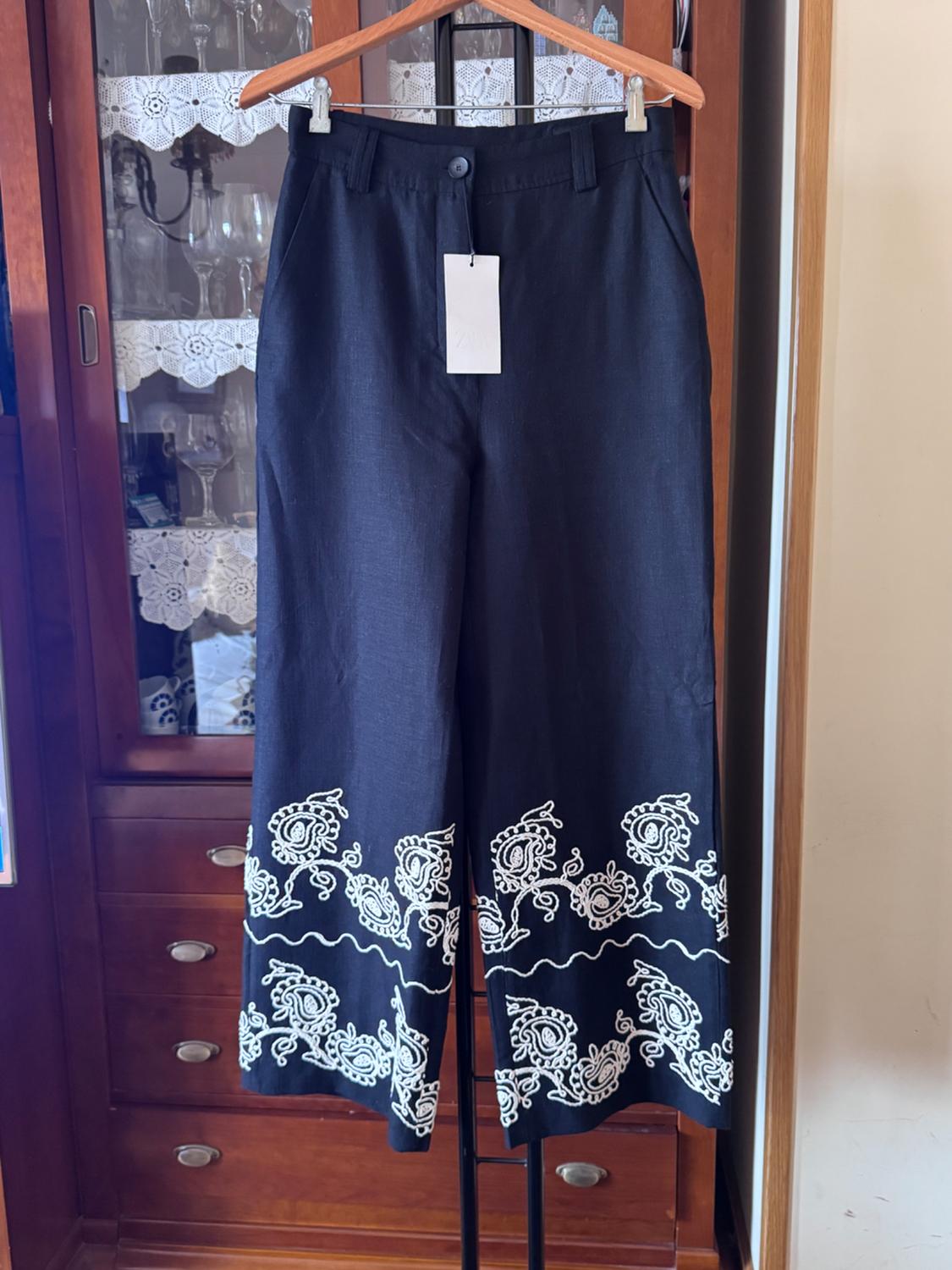 ZW COLLECTION EMBROIDERED CULOTTES - Image 6