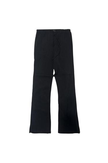 BLACK CASUAL PANTS