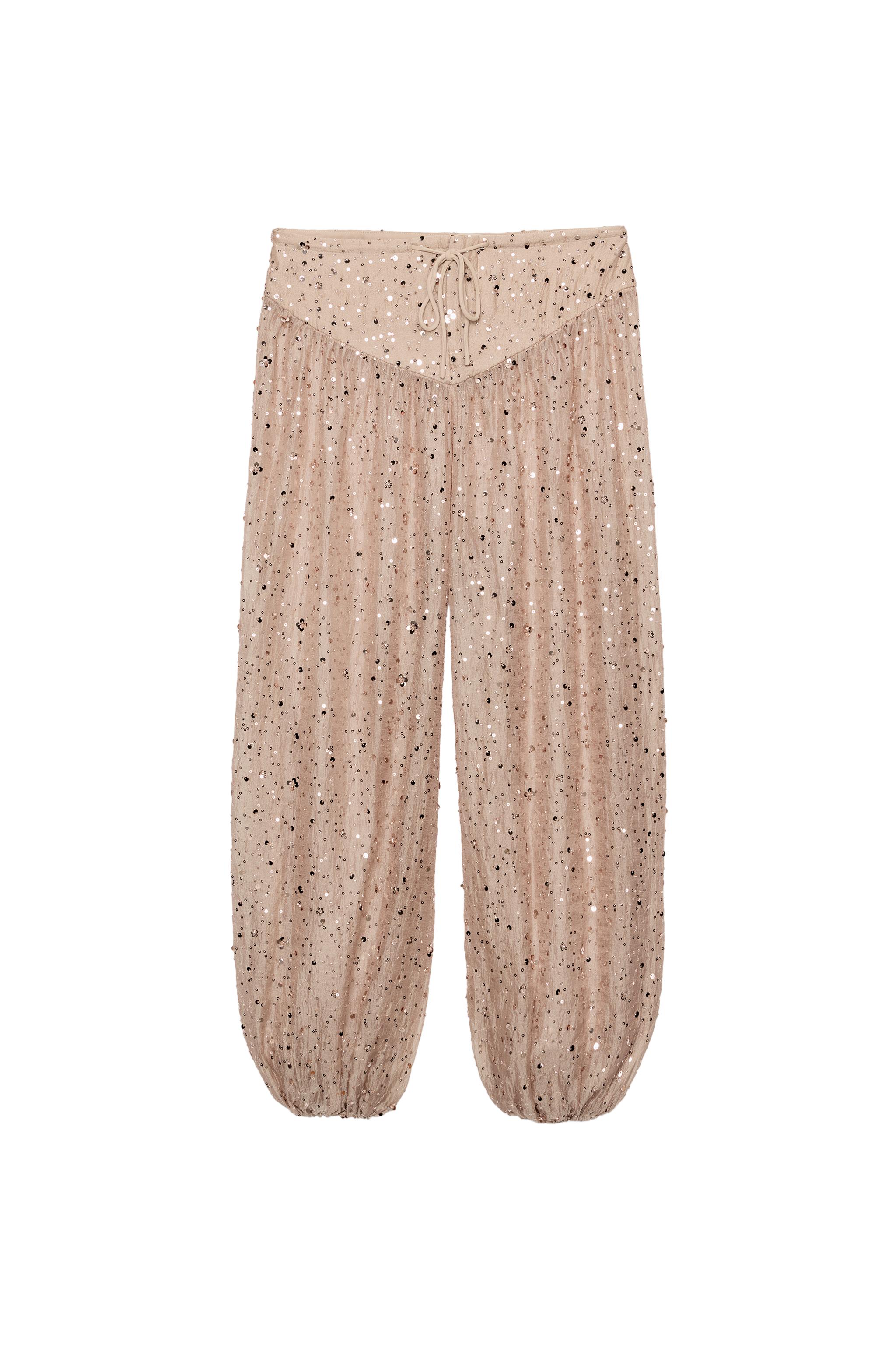 PULLU ŞALVAR PANTOLON