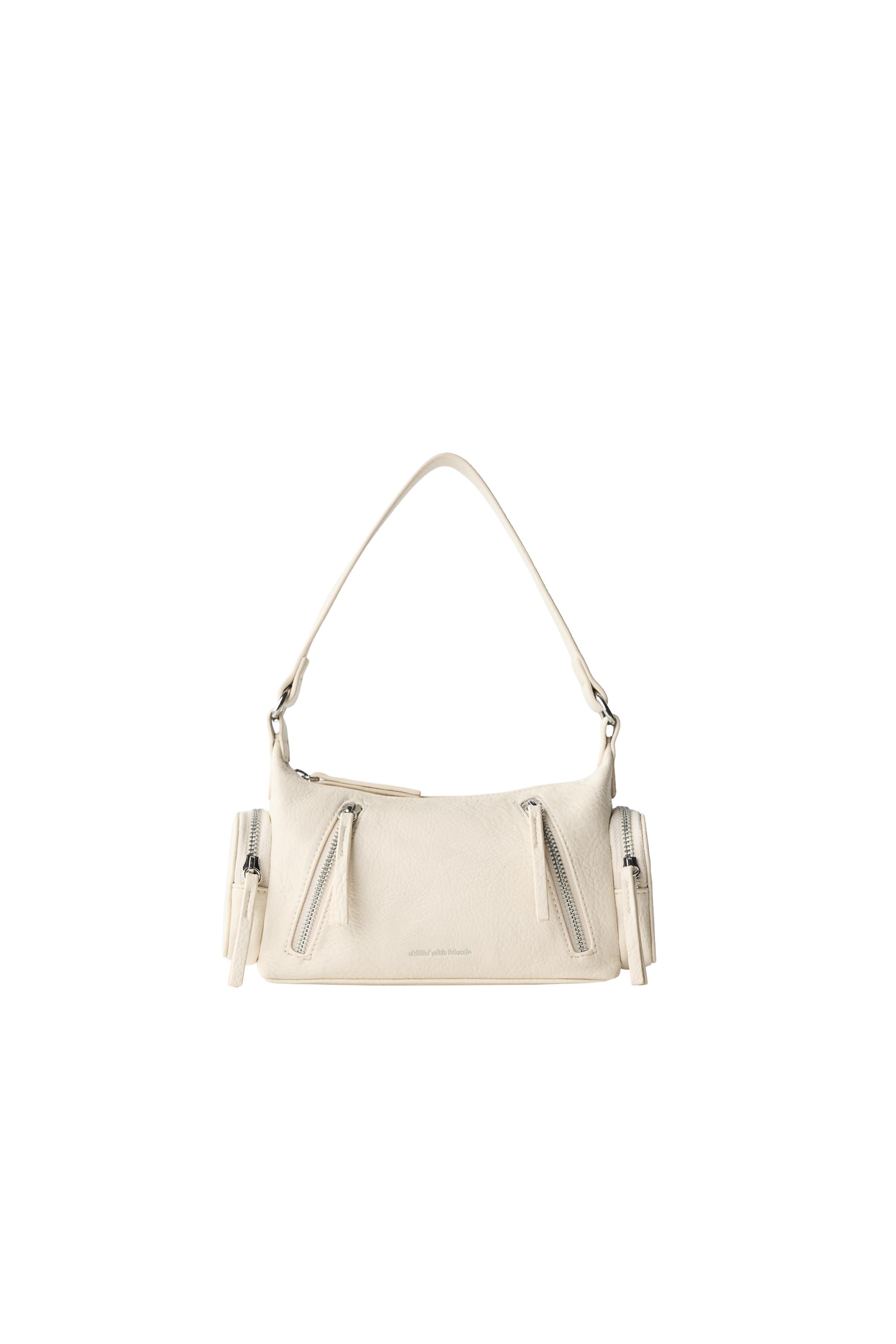 ZIPPER BAG - Off White | ZARA Canada