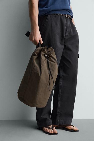SAC SEAU TECHNIQUE - Vert kaki de Zara - Image 1